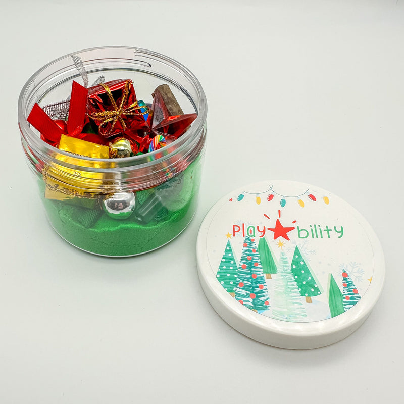 Christmas Sensory Sand Jar