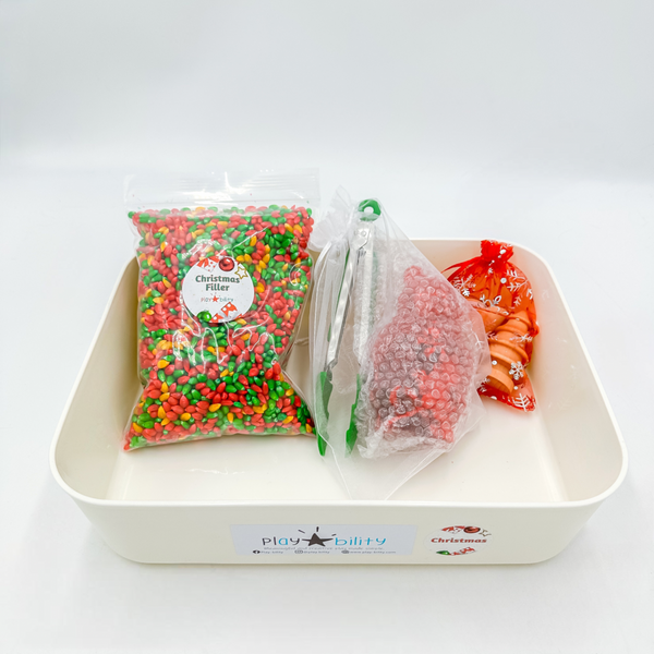 Christmas Sensory Bin Filler! – HelloDough