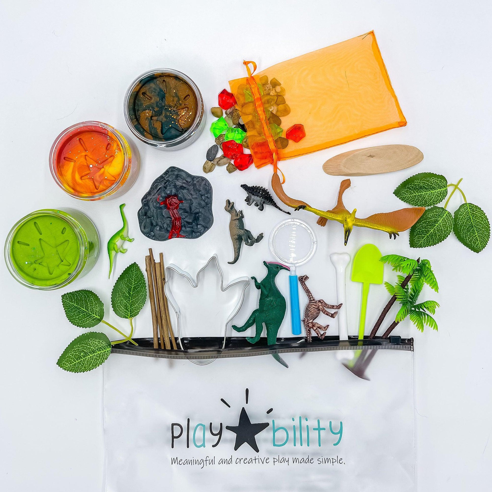 Dinosaur Land Ultimate Playdough Kit - play-bility