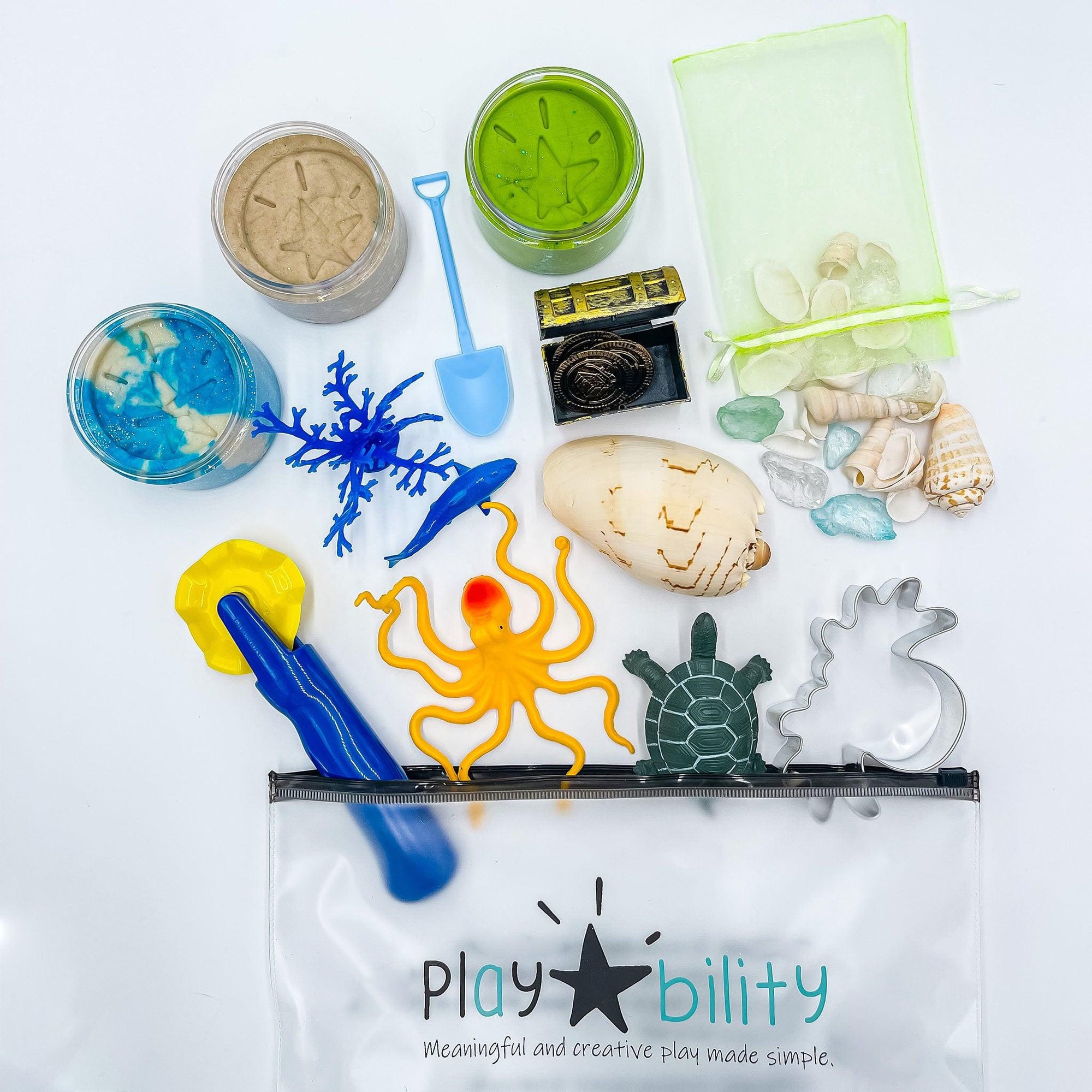 Under the Sea Ultimate Playdough Kit - play-bility