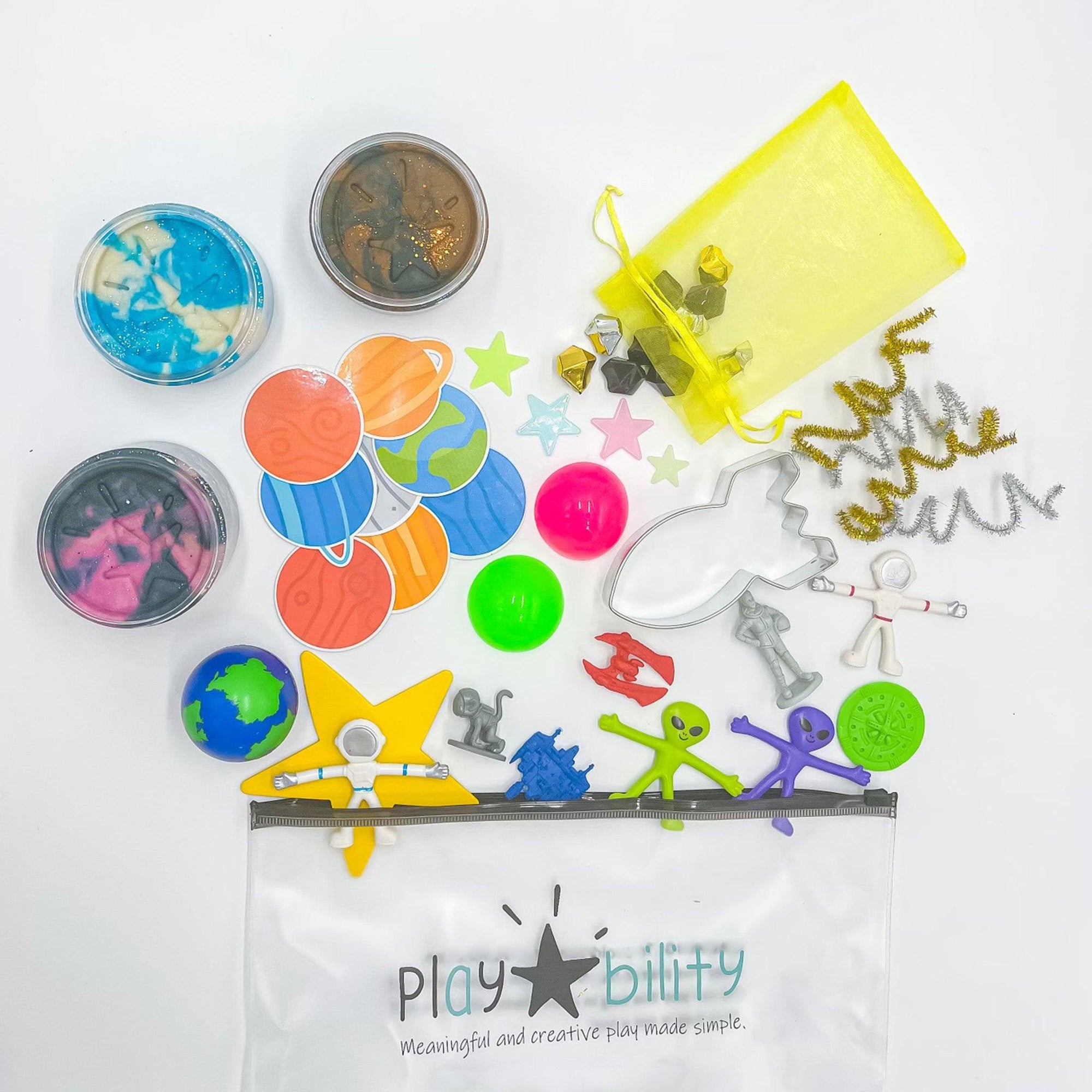 Outer Space Ultimate Playdough Kit - play-bility