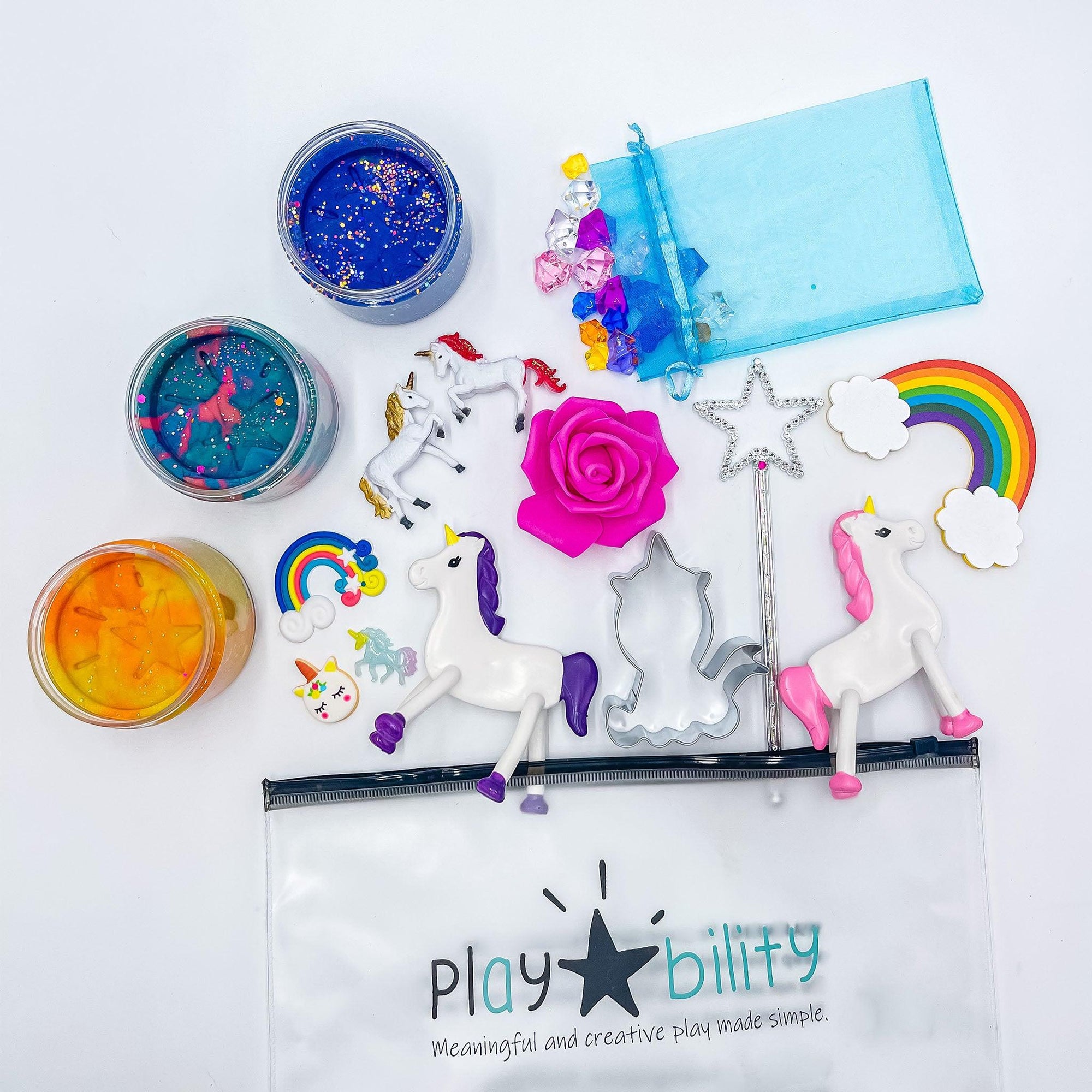 Unicorn Dreams Ultimate Playdough Kit - play-bility